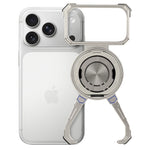 Durable Frameless Metal MagSafe Case for iPhone 17 Pro & iPhone 17 Pro Max