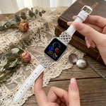 Stylish Leather Wristband for Apple Watch