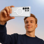 Frosted Magnetic Hard PC Case for Samsung Galaxy S25 Series