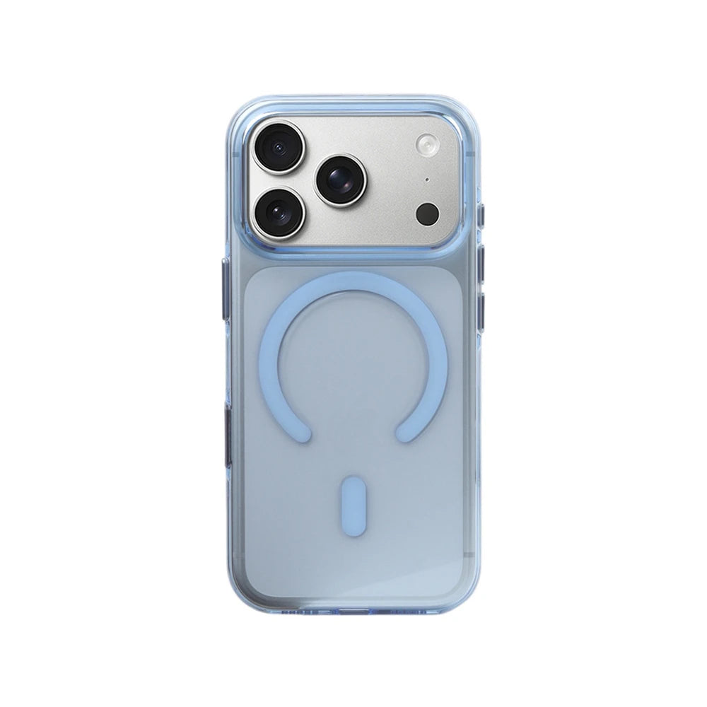 Transparent MagSafe Case with Raised Camera Ring Protection for iPhone 17 Series