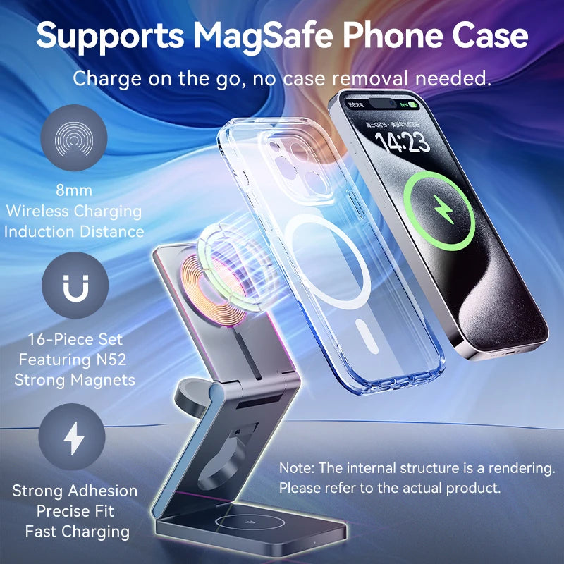 VENTION 3-in-1 Magnetic Wireless Charger
