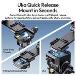 Ulanzi UKA11 Quick Release L-Bracket Arca-Swiss & F38 Compatible Mount