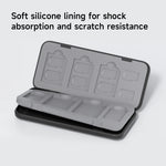 Soft Silicone Shock-Absorbing Memory Card Case
