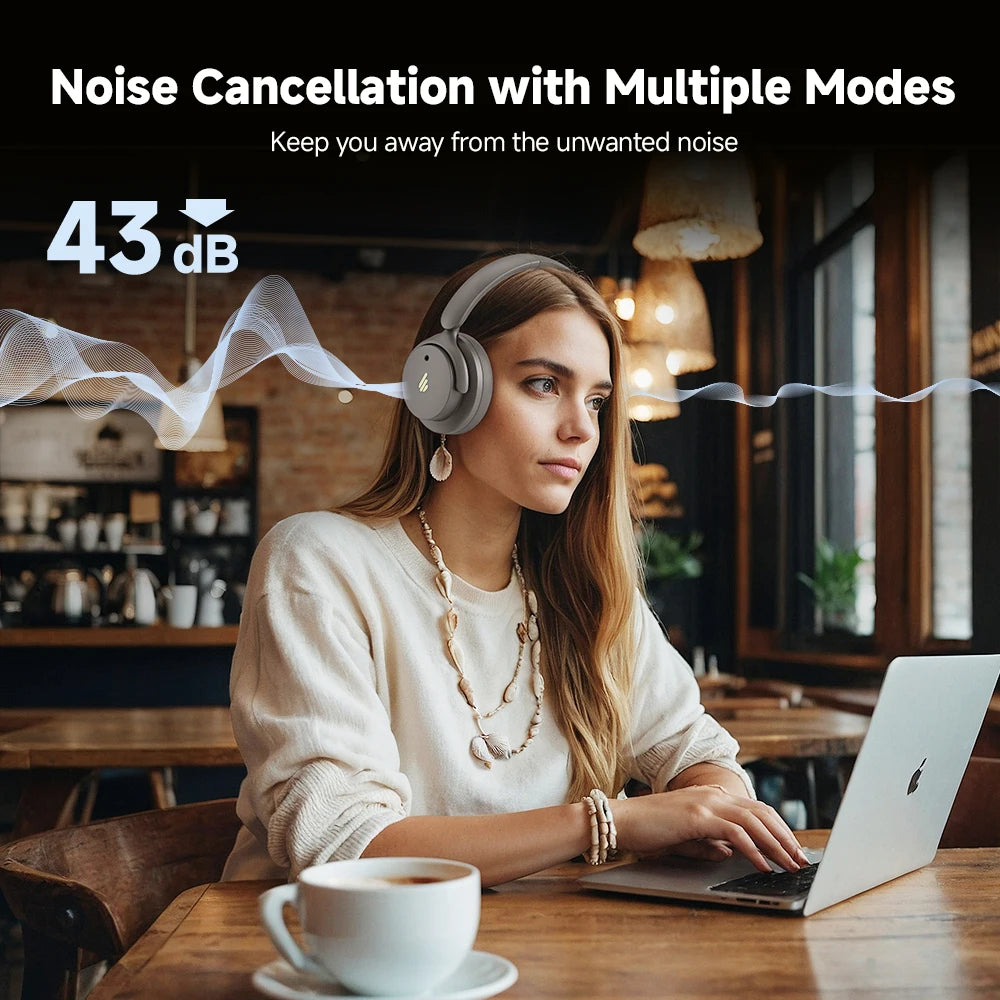 Edifier H9 Active Noise Cancelling Bluetooth 5.4 Over-Ear Headphones