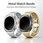 Diamond Quilted Pin-and-Buckle Watch Strap for Samsung Galaxy Watch 9