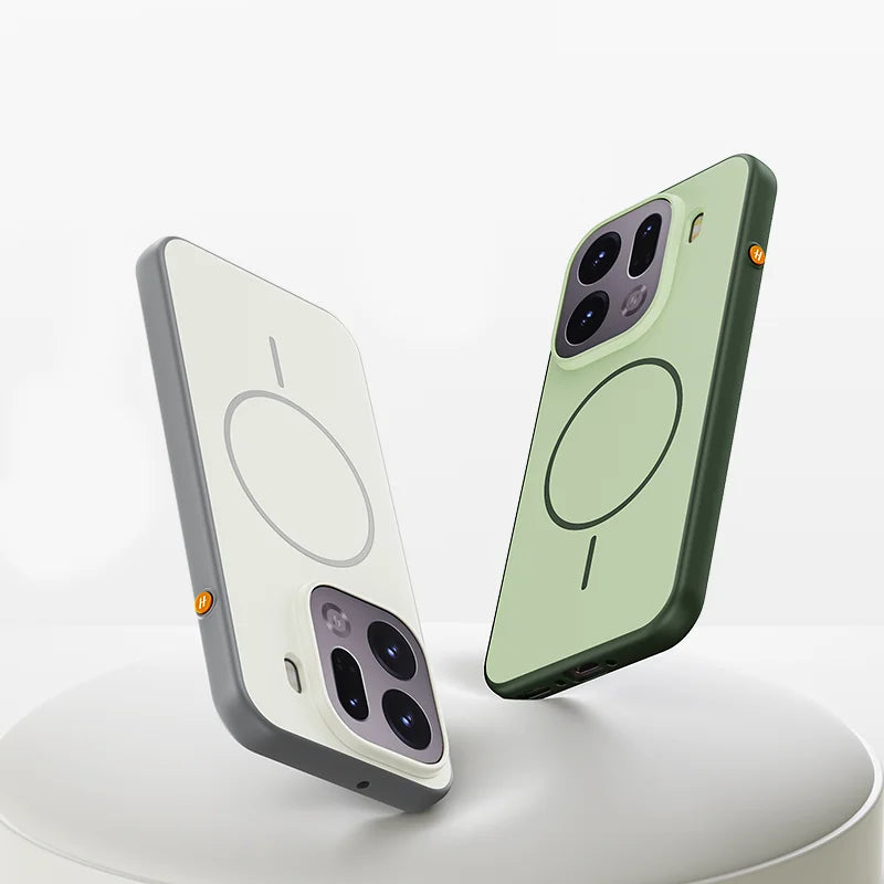 Dual-Color Magnetic Case for OPPO Find X9 / X9 Pro