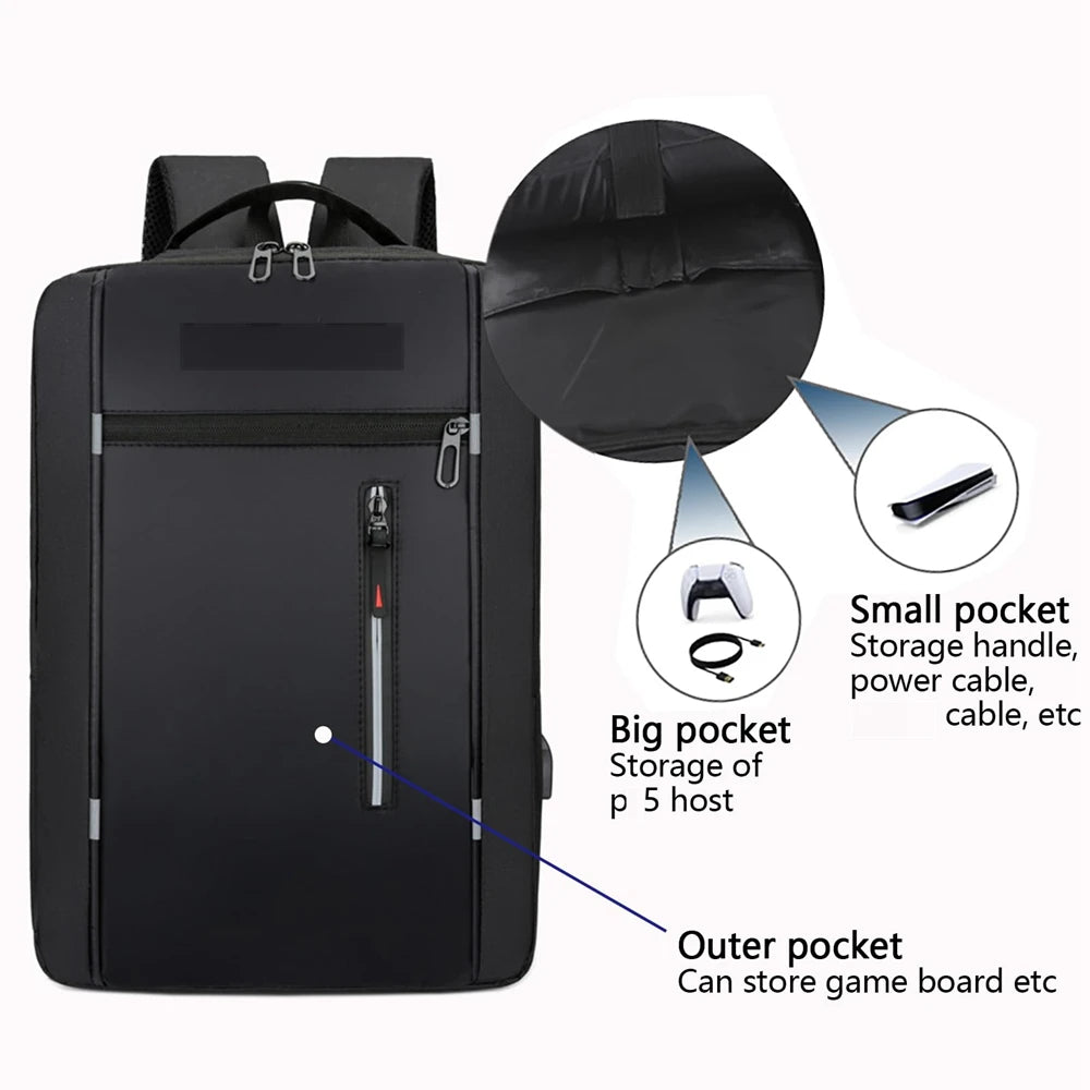 PlayStation 5 Padded Divider Travel Backpack