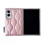 Premium Wave Texture Leather Protective Case for Samsung Galaxy Z Fold 8