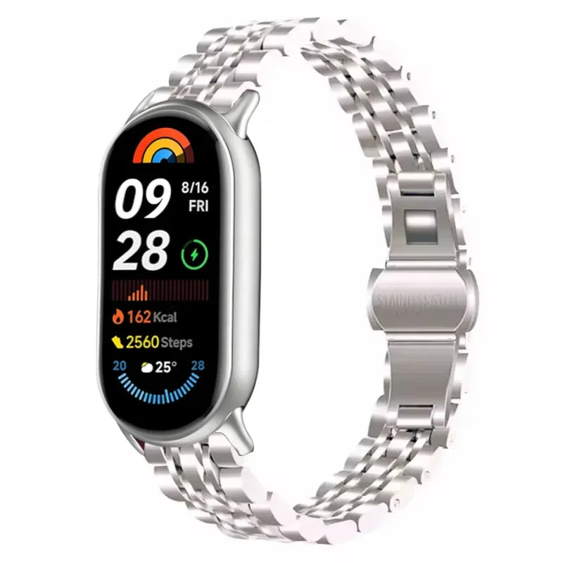 Elegant Metal Strap for Xiaomi Smart Band 10