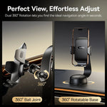 Adjustable Dashboard Car Phone Mount with Suction Base