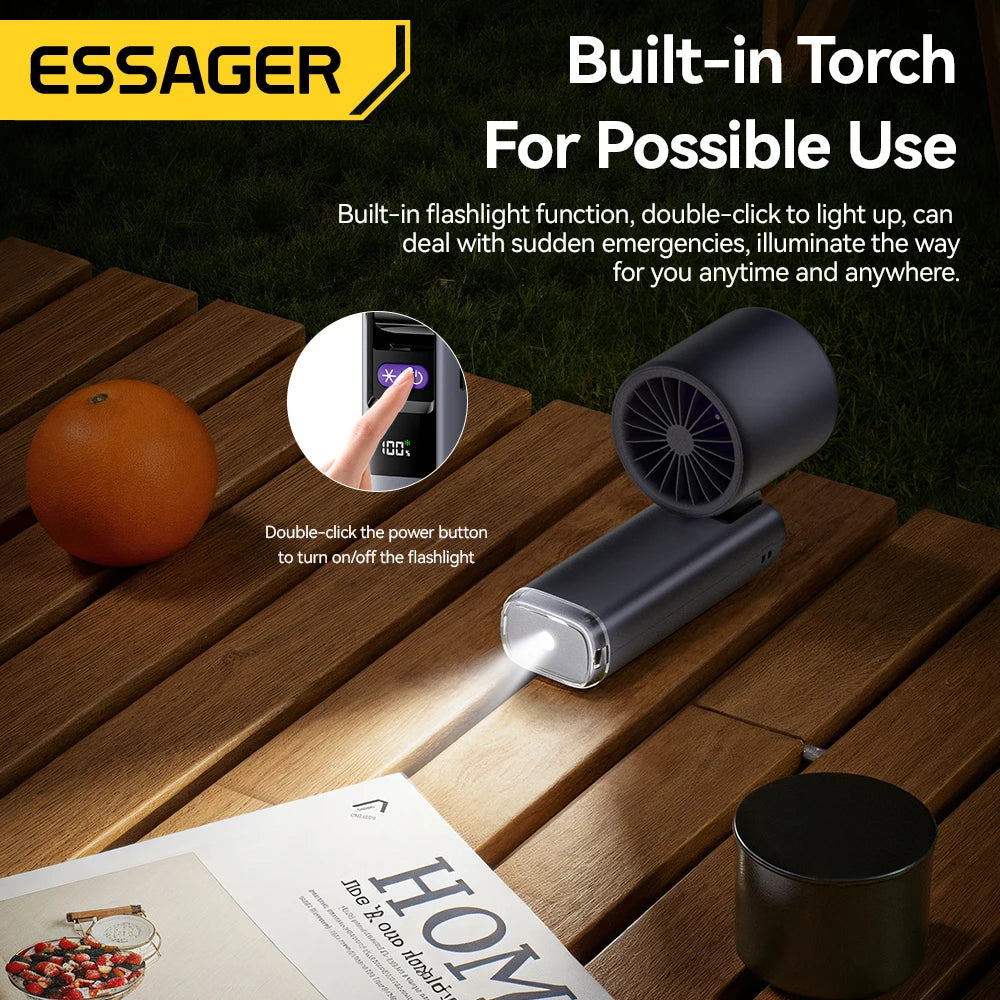Essager Portable Handheld Turbo Fan