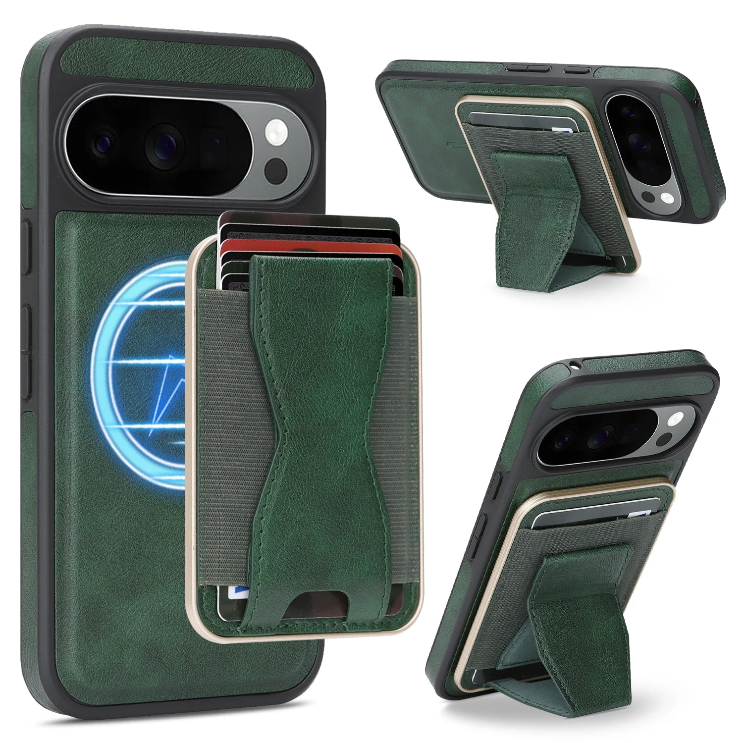 2-in-1 Magnetic Detachable Wallet Case for Google Pixel 9 Series