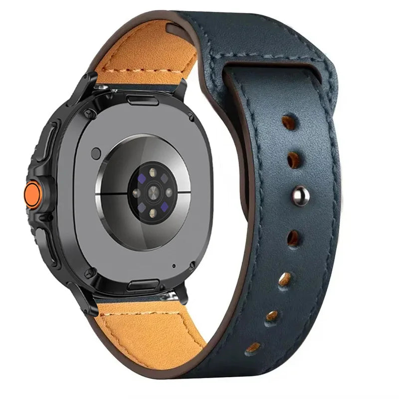 Comfortable Leather Wrist Strap for Samsung Galaxy Watch Ultra