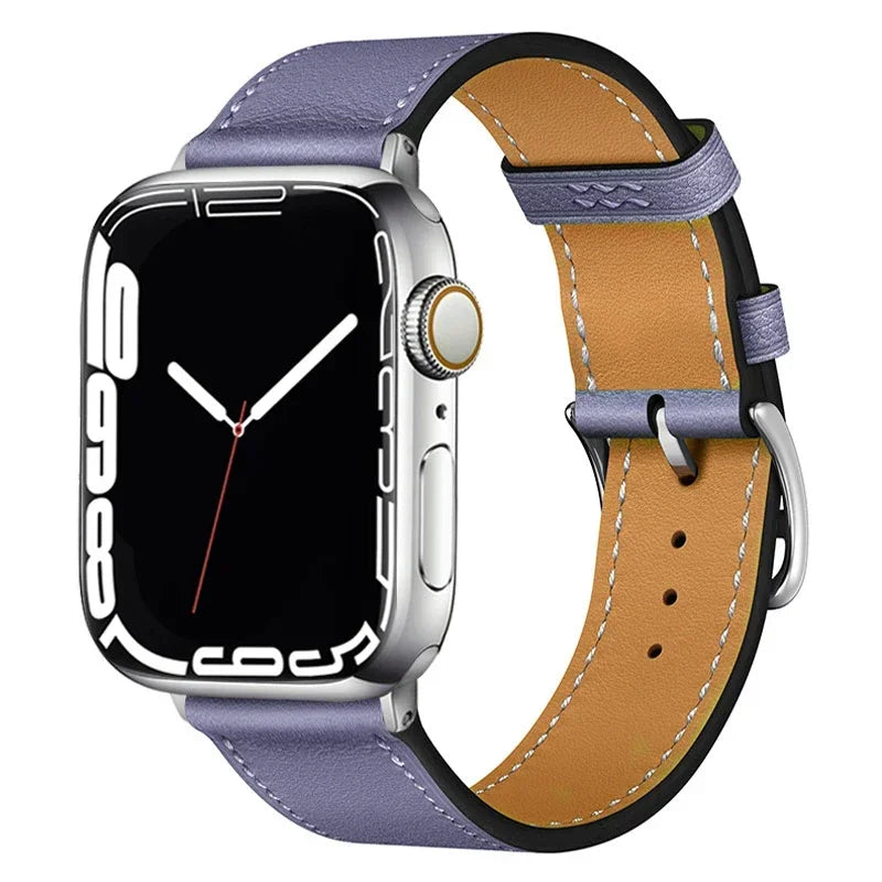 Classic Leather Watch Strap for Apple Watch