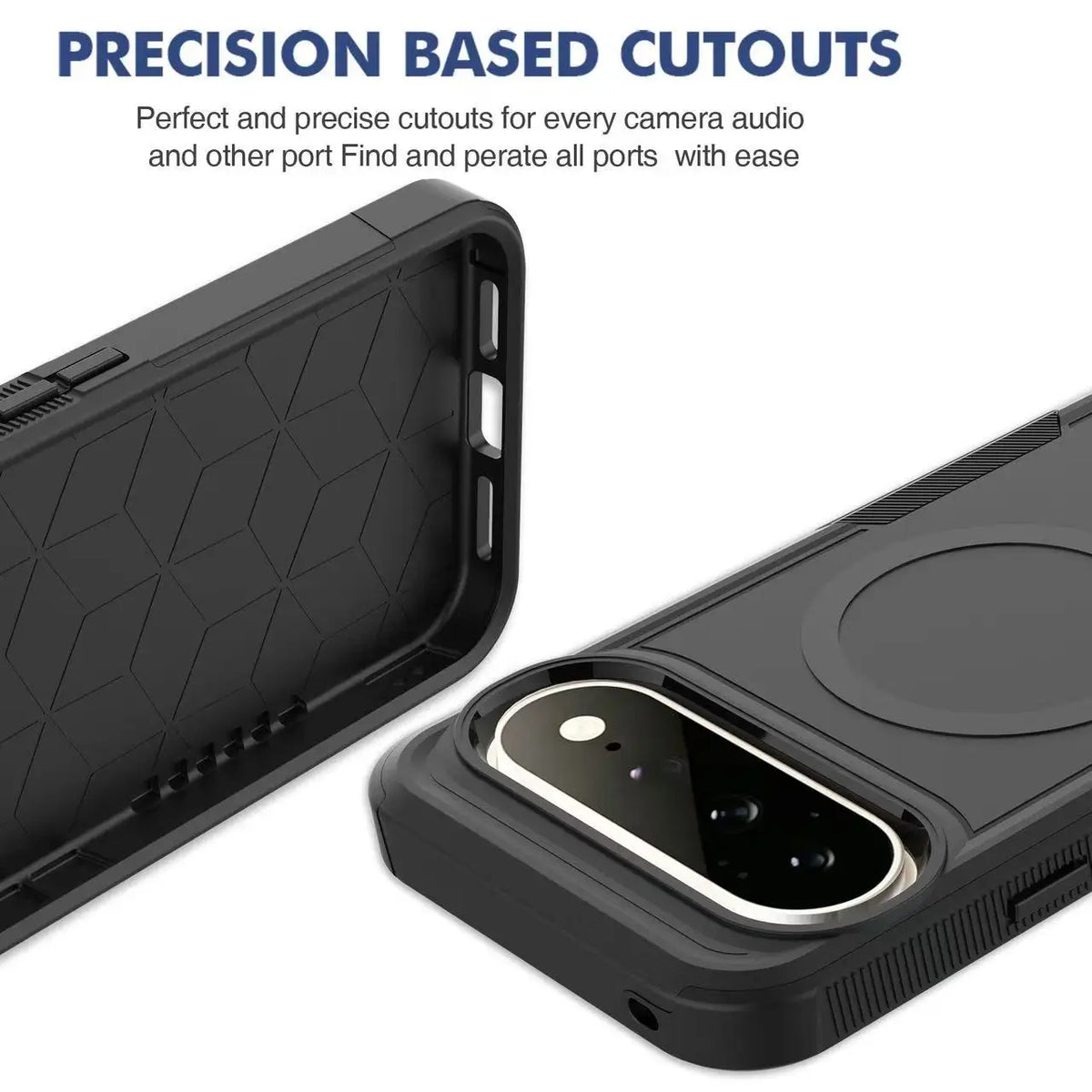 Shockproof Dual-Layer Magnetic Case for Google Pixel 11 Series
