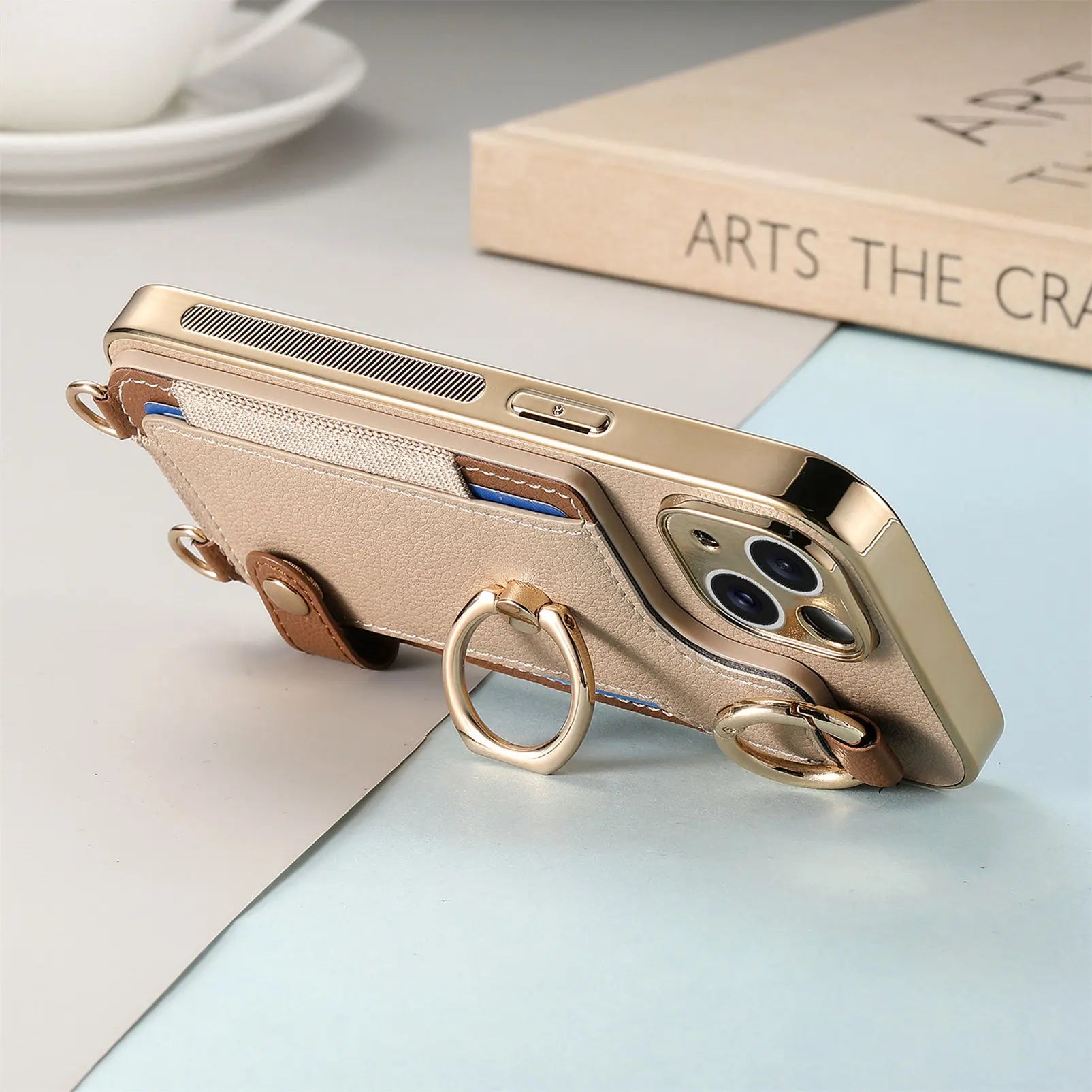 Protective Crossbody Wallet Case for iPhone 16 Series