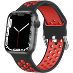 Two Tone Silicone Sport Strap for Apple Watch