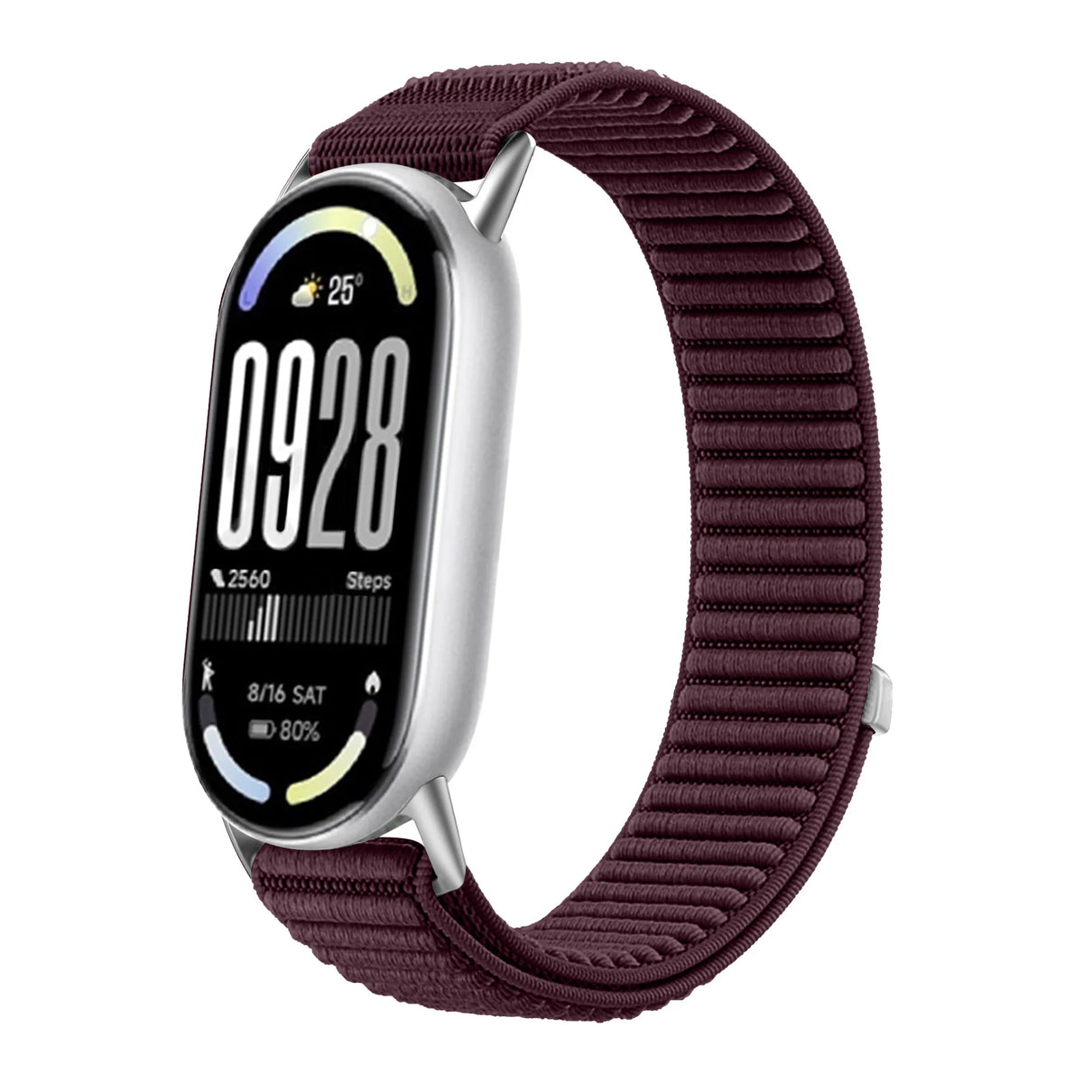 Nylon Breathable Wristband Strap with Hook-and-Loop Closure for Xiaomi Smart Band 11