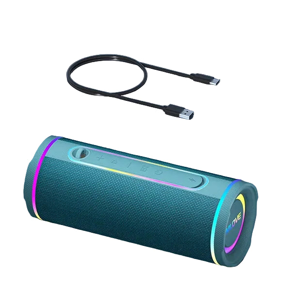 MLOVE E80 30W Portable Bluetooth Speaker with One-Touch Bass Boost