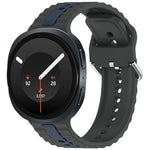 Perforated Silicone Strap with Ribbed Texture for Samsung Galaxy Watch 9