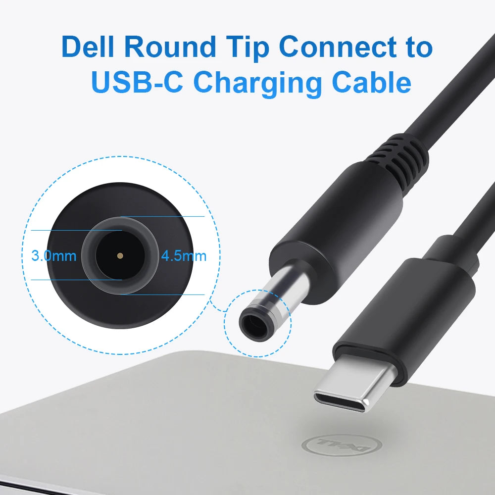 KingMa Portable 65W GaN PD Charger for Dell Laptops