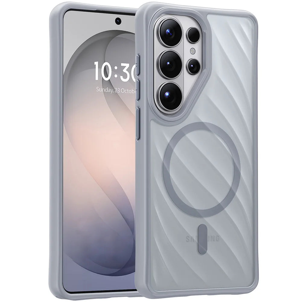 Semi-transparent Case for Samsung Galaxy S25 Series