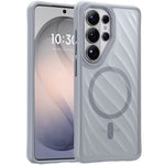Shockproof Semi-Transparent Magnetic Case for Samsung Galaxy S24 Series