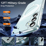 Slim Magnetic Shockproof Protective Case for Samsung Galaxy S25 Series