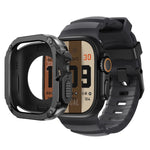 Sport Silicone Band with TPU+PC Bumper Case for Apple Watch