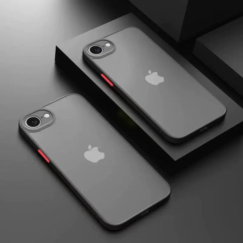 Dual-Layer Shockproof Case with Raised Camera Ring for iPhone 16e