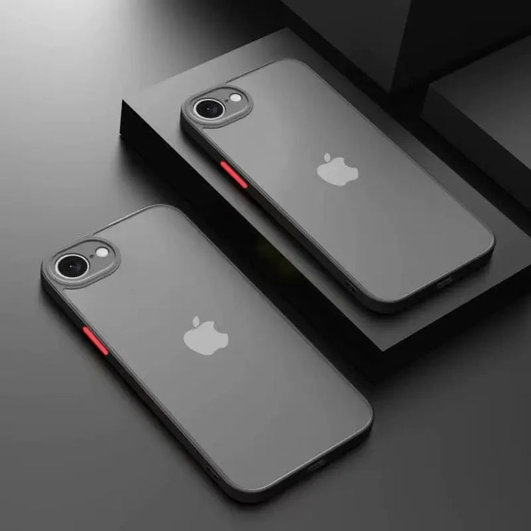 Dual-Layer Shockproof Case with Raised Camera Ring for iPhone 16e