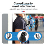 TELESIN Quick Release Silicone Neck Mount with Magnetic Hold for Action Cameras