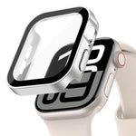Protective Bumper Case with Built-in Tempered Glass for Apple Watch