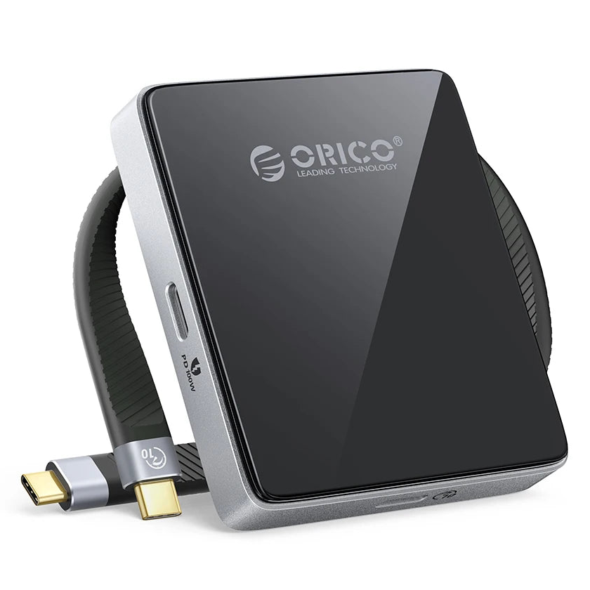 ORICO AP42F Magnetic NVMe SSD Enclosure with Integrated Card Reader