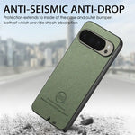 Premium Leather Shockproof Protective Case for Google Pixel 9 Series