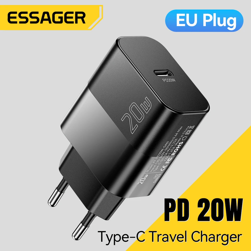 Essager 20W USB-C GaN Portable Charger