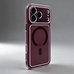 Transparent Airbag Corner Cushioning MagSafe Case with Raised Lens Protection for iPhone 18 Series