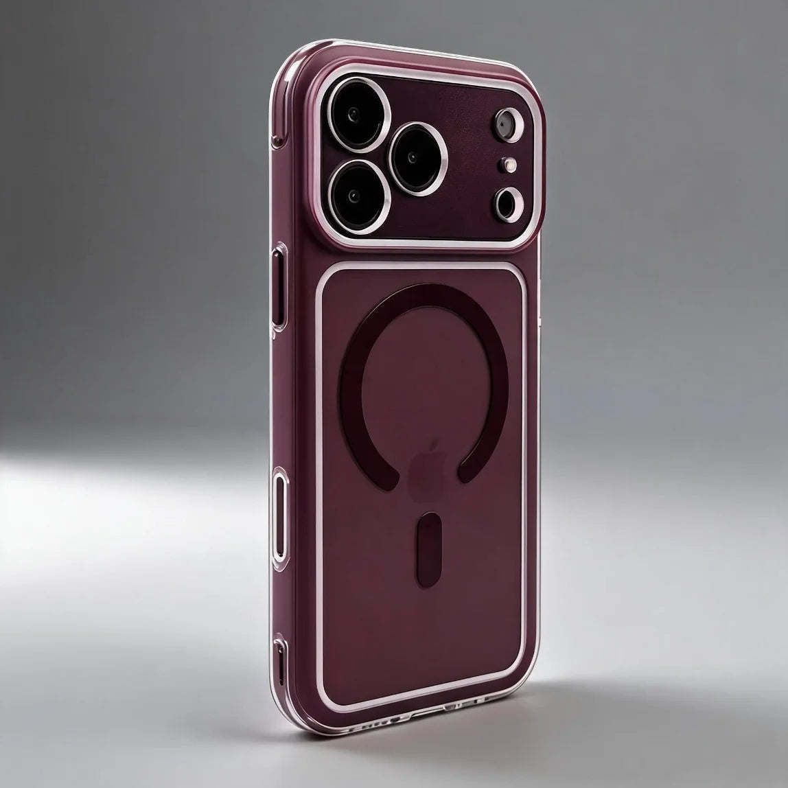 Transparent Airbag Corner Cushioning MagSafe Case with Raised Lens Protection for iPhone 18 Series