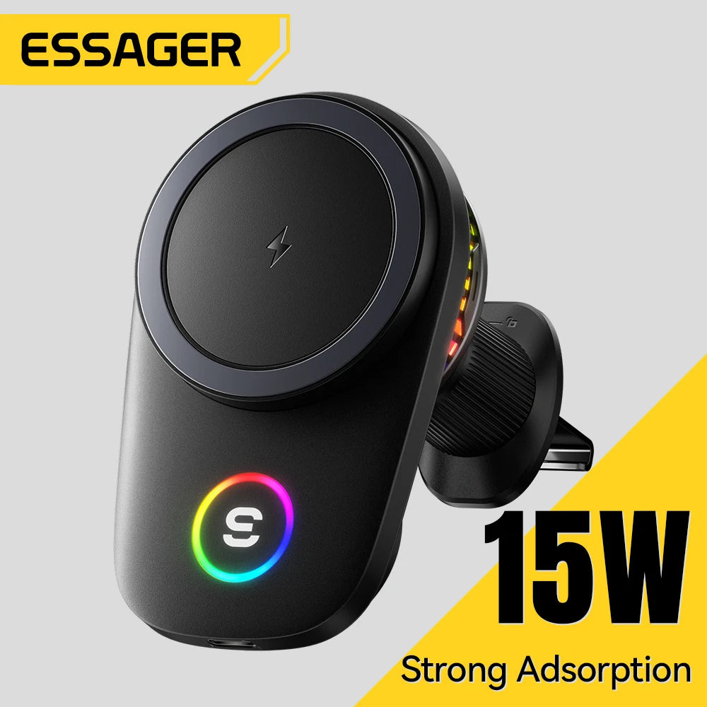 Essager Strong Magnet Car Charger Stand for Air Vent Mounting