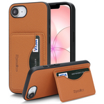 Luxury Shockproof Leather Case with Card Holder for iPhone 17e