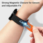 Adjustable Magnetic Silicone Bracelet for Samsung Galaxy Watch 8 & Galaxy Watch 8 Classic
