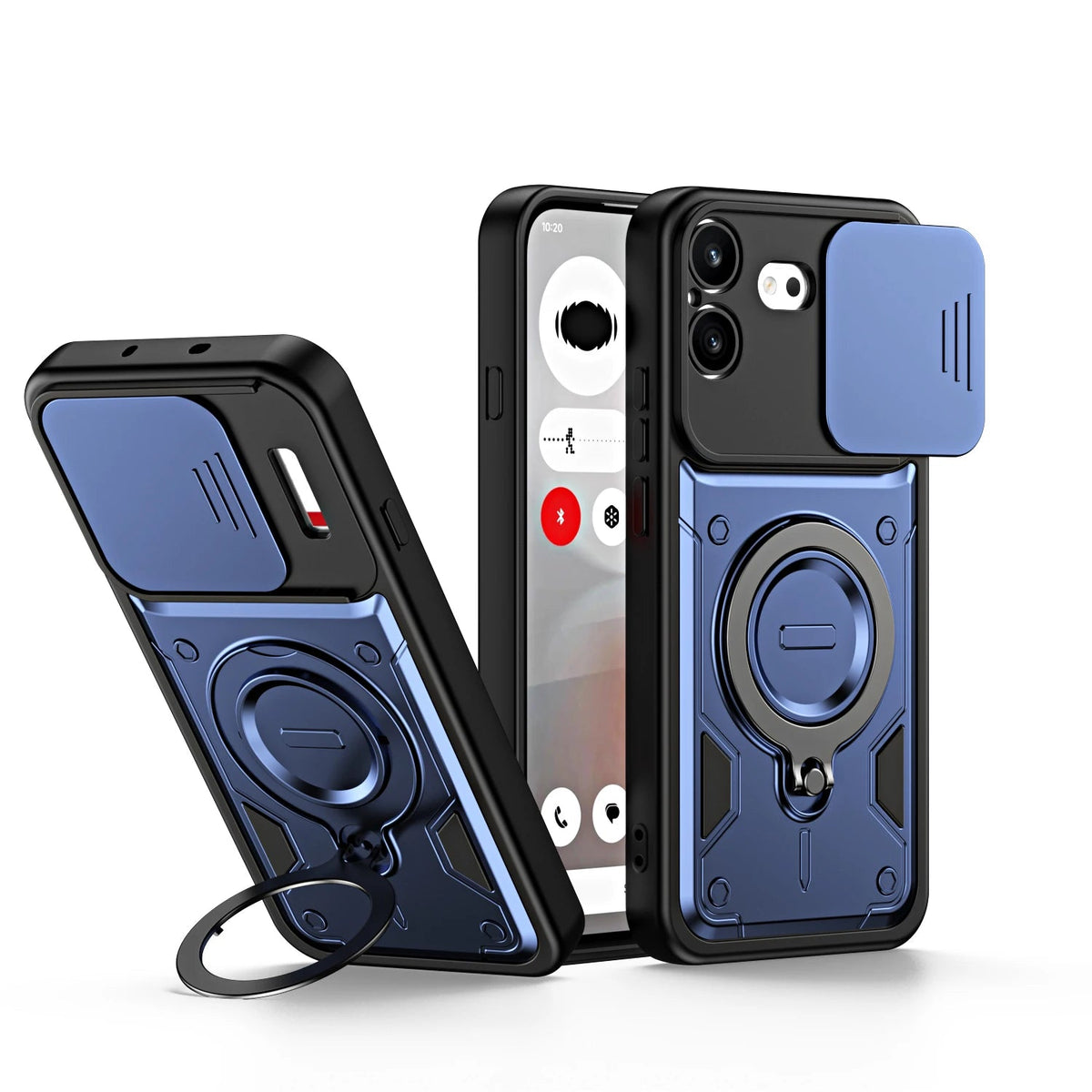 Rugged Shockproof Case with Sliding Camera Lens Cover for Nothing Phone (4b)