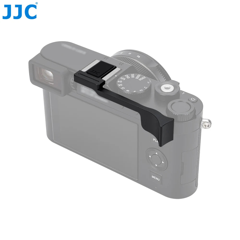 JJC Hot Shoe Mounted Aluminum Thumb Grip for Leica D-LUX8