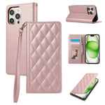 Protective Leather Wallet Case for iPhone 15 Series