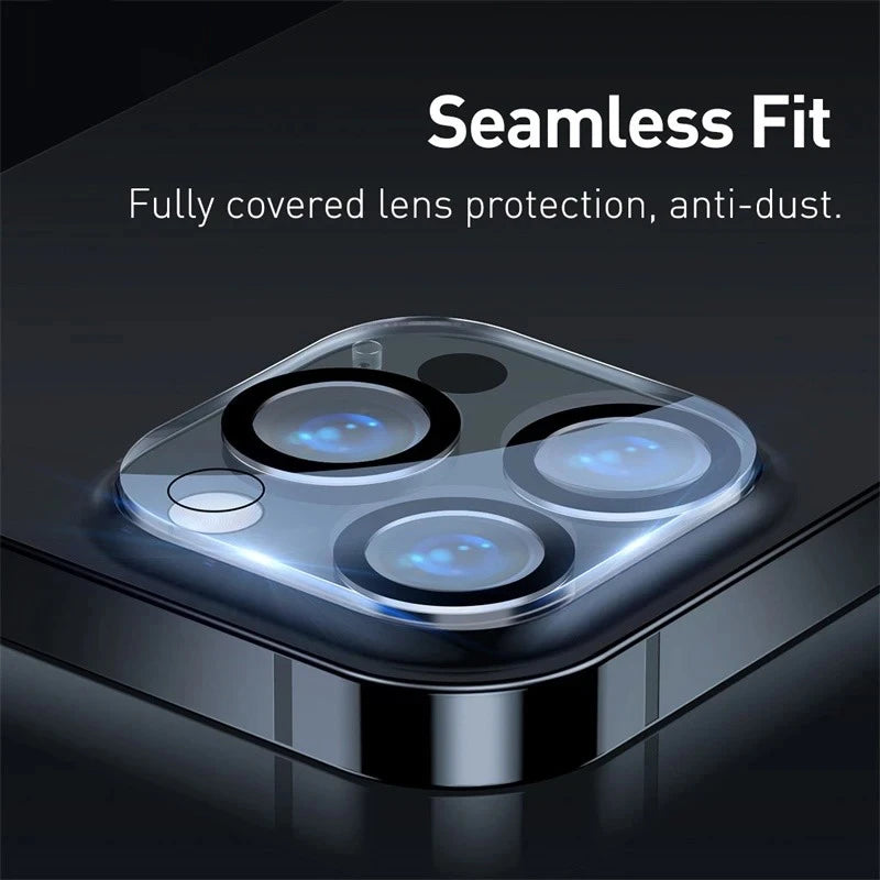 2-Pack Tempered Glass Camera Lens Protector for iPhone 16 Series