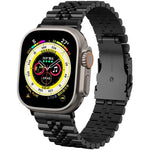 Stainless Steel Quick-Release Link Band for Apple Watch