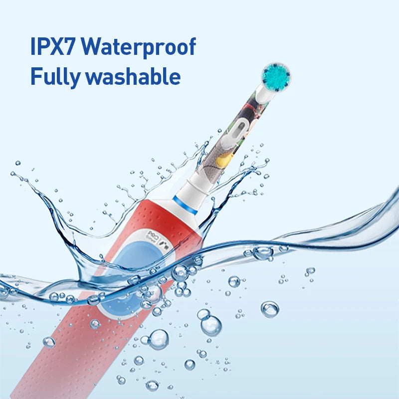 Oral-B D103K Children's Electric Toothbrush with 2 Modes and Built-in Timer