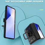 Samsung Galaxy Z Flip 7 Shockproof Armor Case with Kickstand