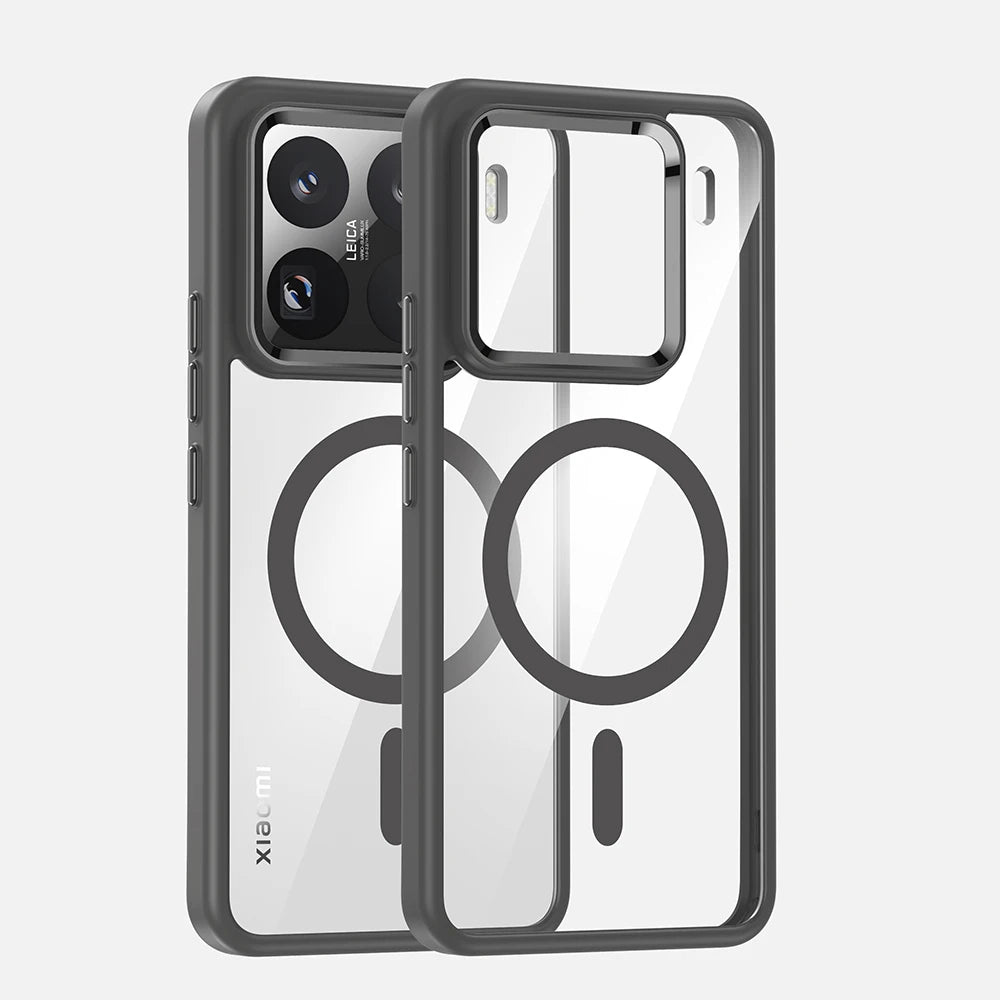 HD Transparent Magnetic Case for Xiaomi 15 / 15 Pro