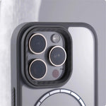 Anti-Slip Transparent Bumper MagSafe Case for iPhone 16 Series